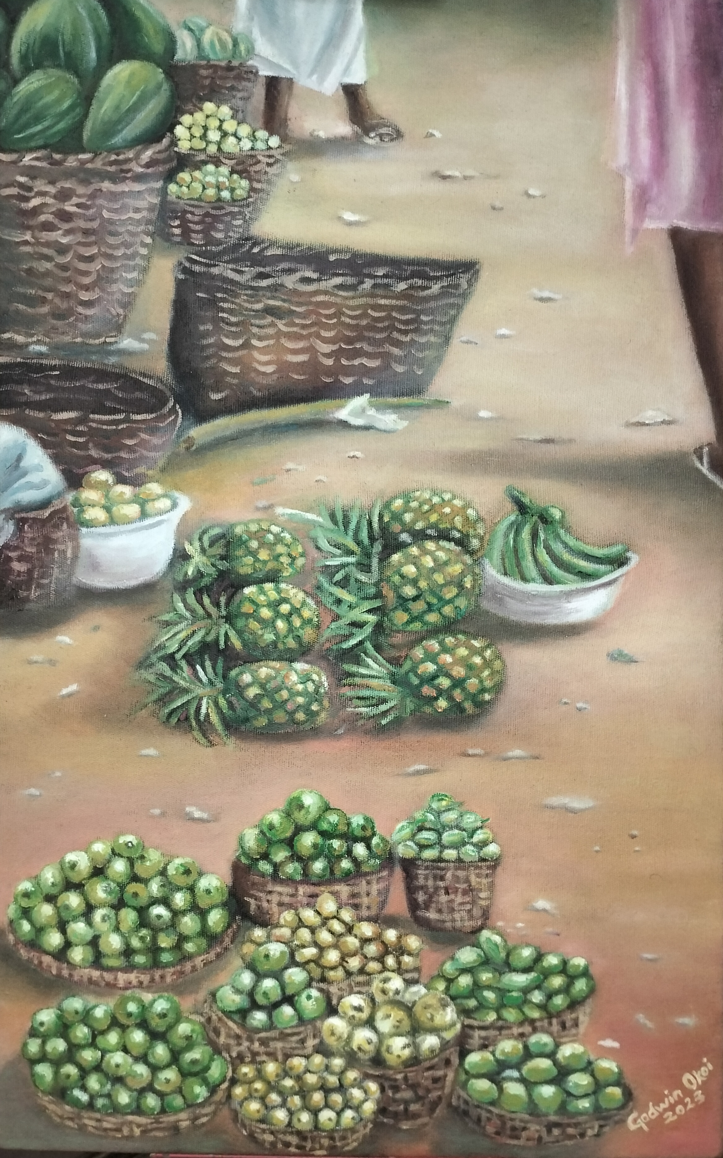 Harvest At The Market artwork