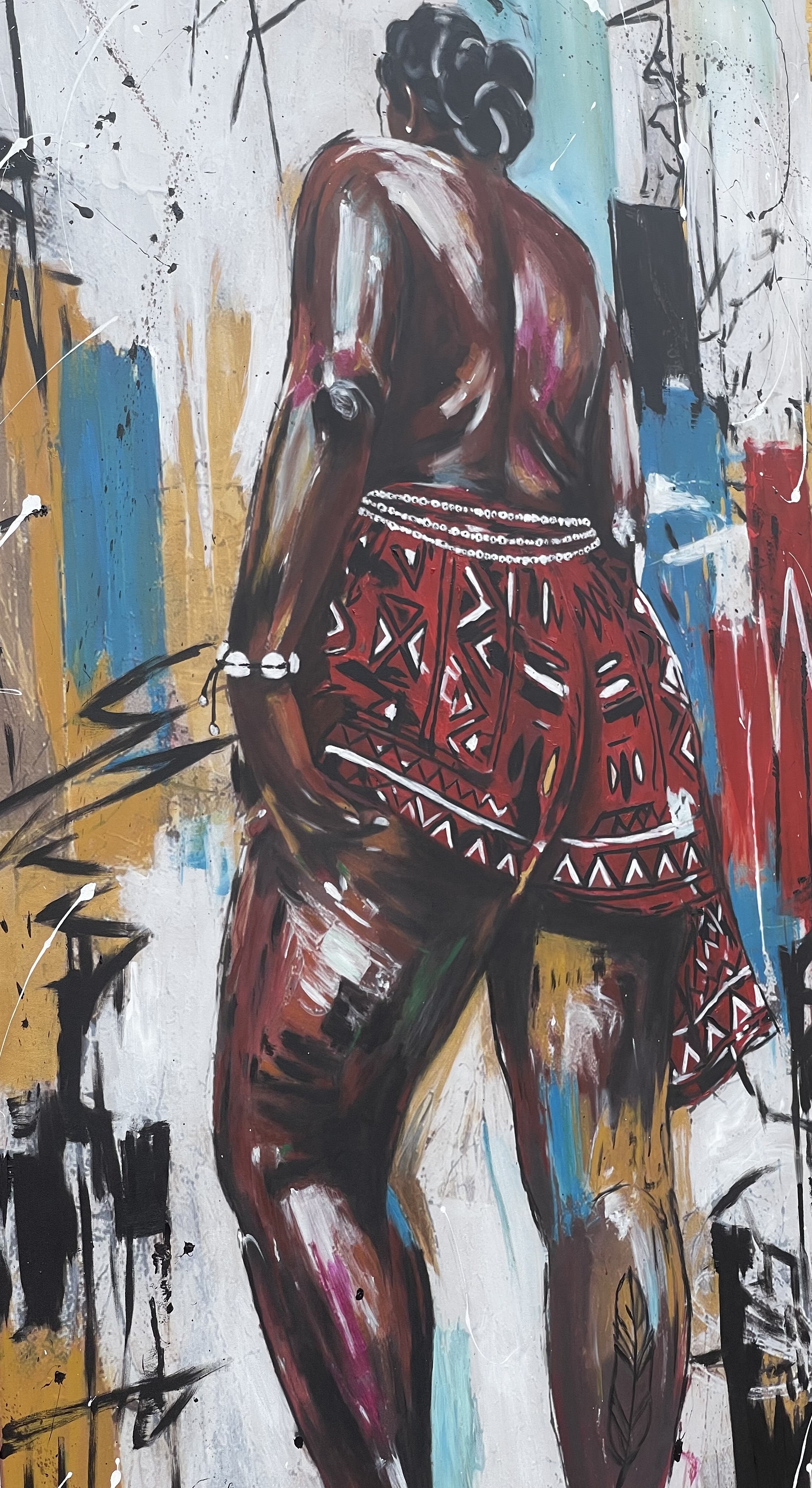OMU- what her back has seen artwork